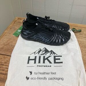 New Hike "Barefoot" Shoes Lorax Black Unisex 40 (Women's 9)